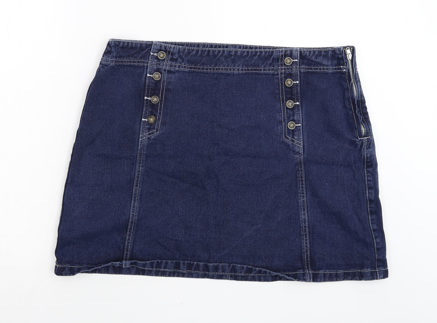TU Womens Blue  Denim Mini Skirt Size 18