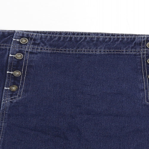 TU Womens Blue  Denim Mini Skirt Size 18