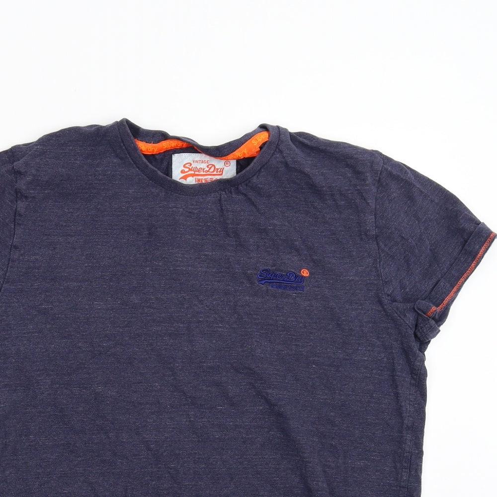 Superdry Mens Blue    T-Shirt Size M