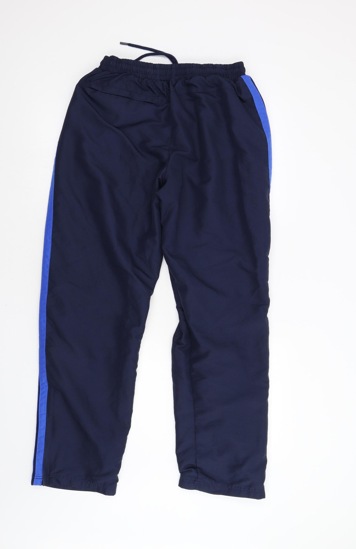 Lonsdale Mens Blue Striped  Sweatpants Trousers Size M L31 in