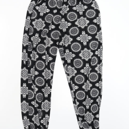 Paul Mac Womens Multicoloured Geometric  Trousers  Size 12 L28 in