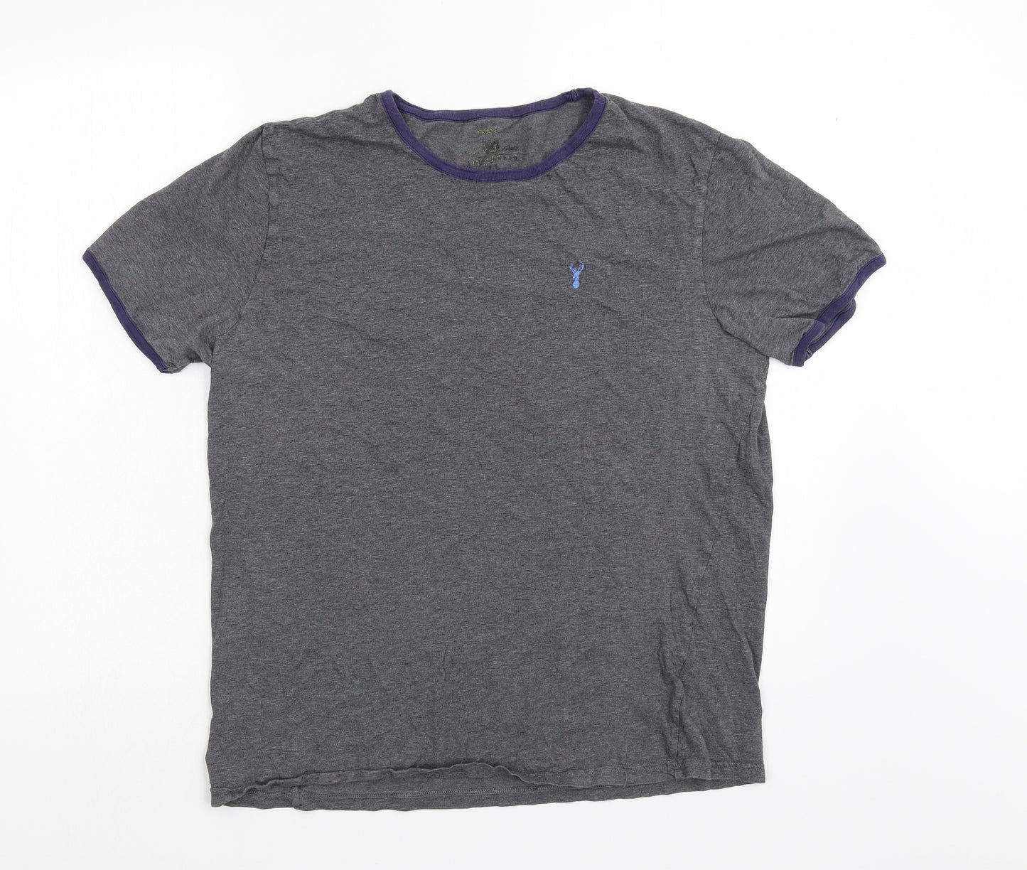 NEXT Mens Grey    T-Shirt Size L