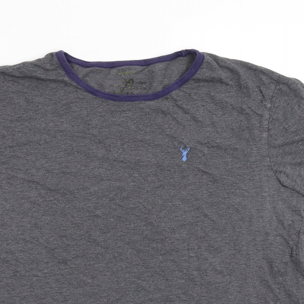 NEXT Mens Grey    T-Shirt Size L