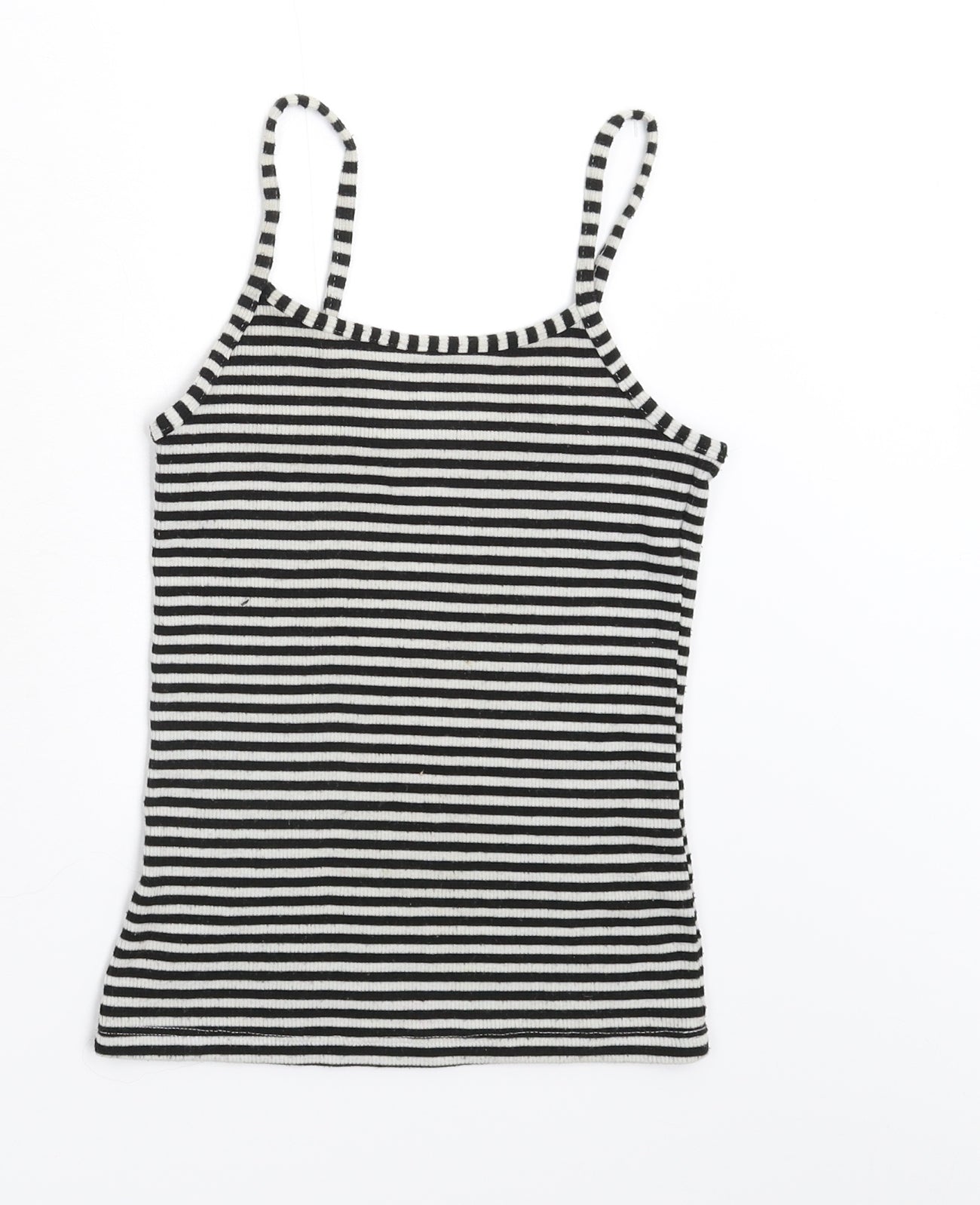 TU Girls Multicoloured Striped  Basic Tank Size 8 Years