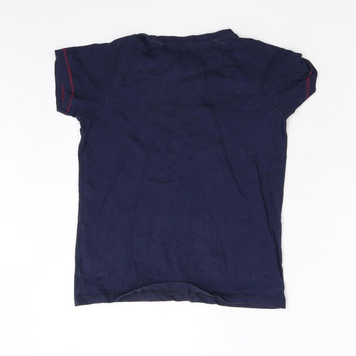 TU Girls Blue Solid  Top Pyjama Top Size 9-10 Years