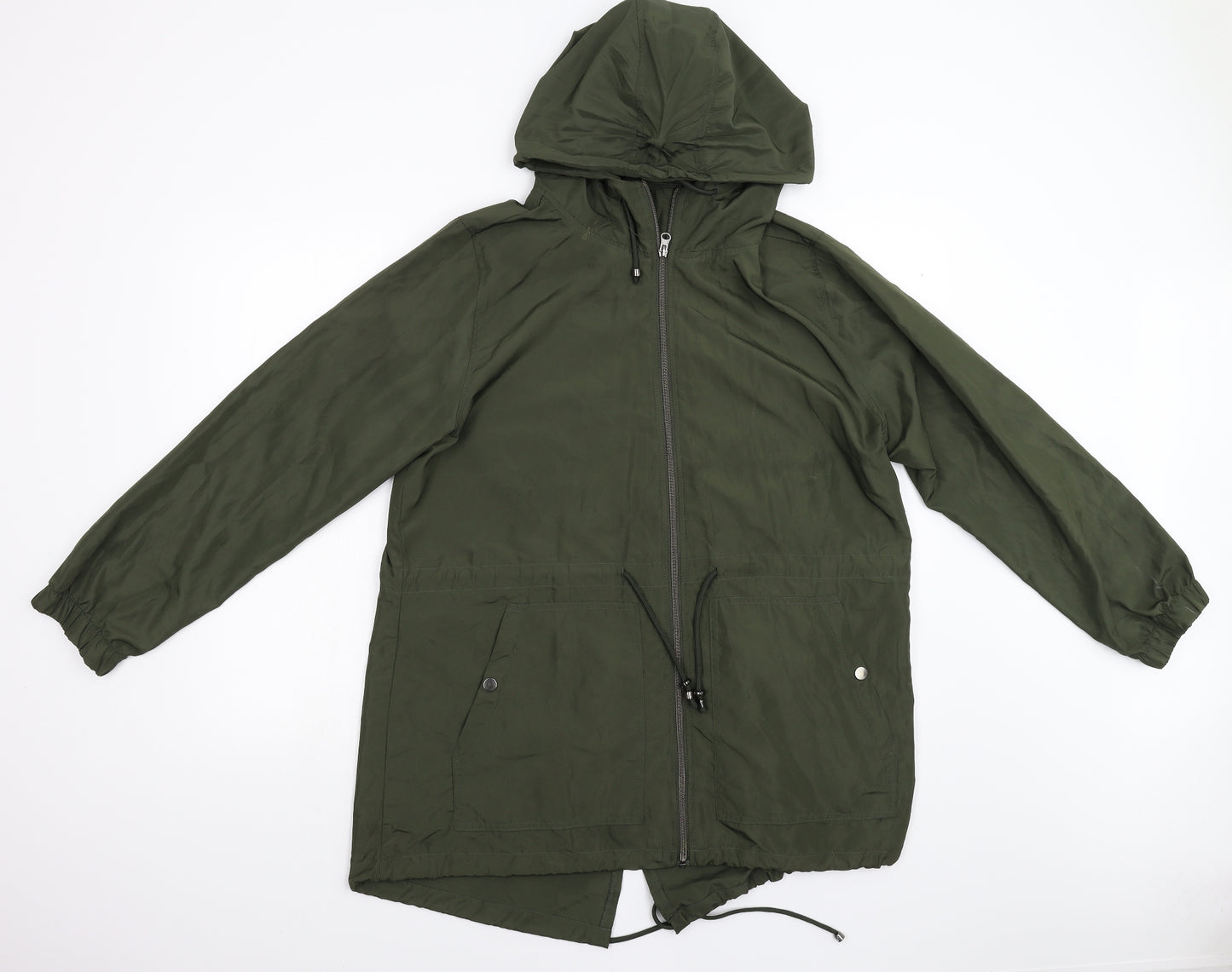 Primark Womens Green   Parka Coat Size L