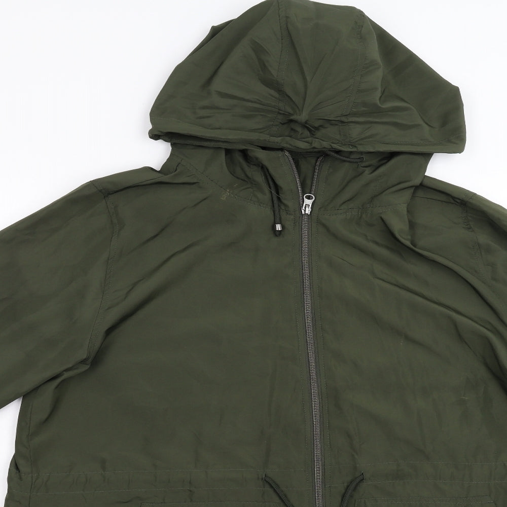 Primark Womens Green   Parka Coat Size L