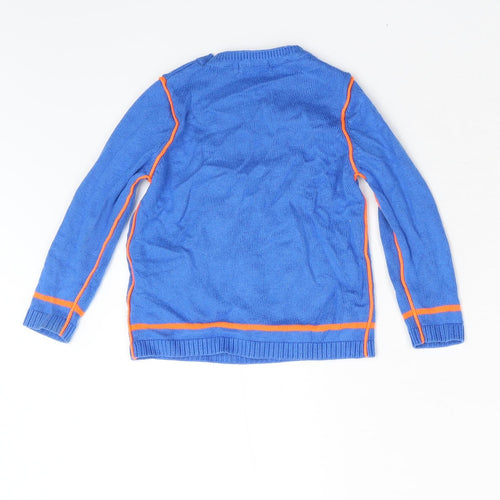 Billy Bandit Boys Blue   Pullover Jumper Size 3 Years
