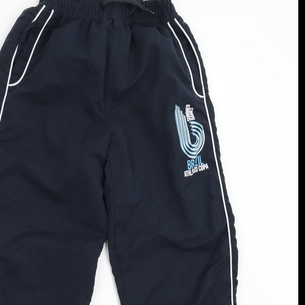 Primark Boys Blue   Sweatpants Trousers Size 11-12 Years