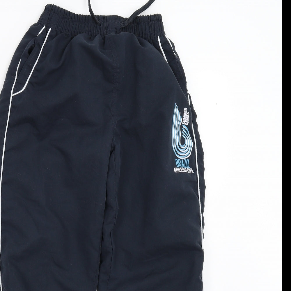 Primark Boys Blue   Sweatpants Trousers Size 11-12 Years