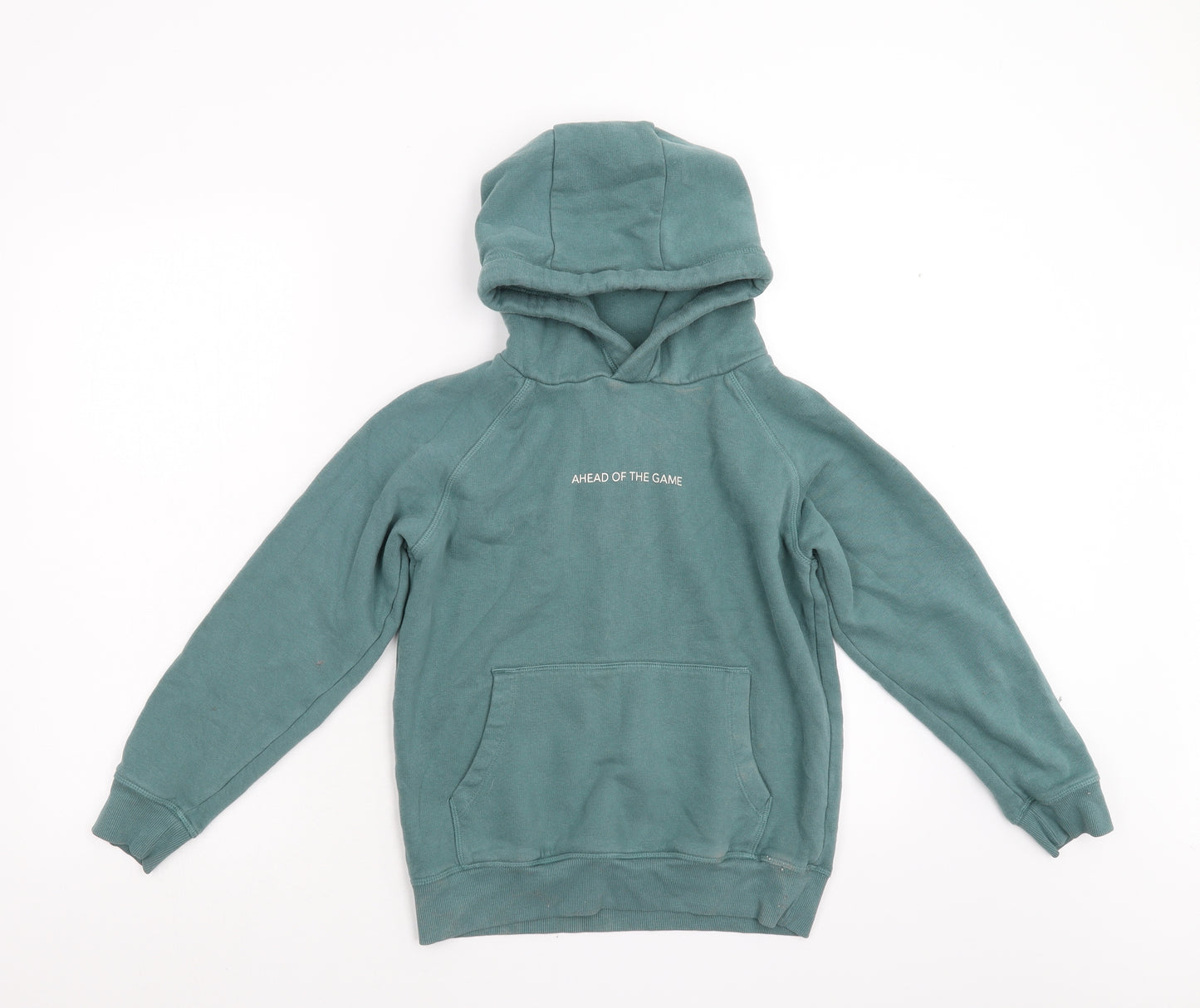 NEXT Boys Green   Pullover Hoodie Size 10 Years