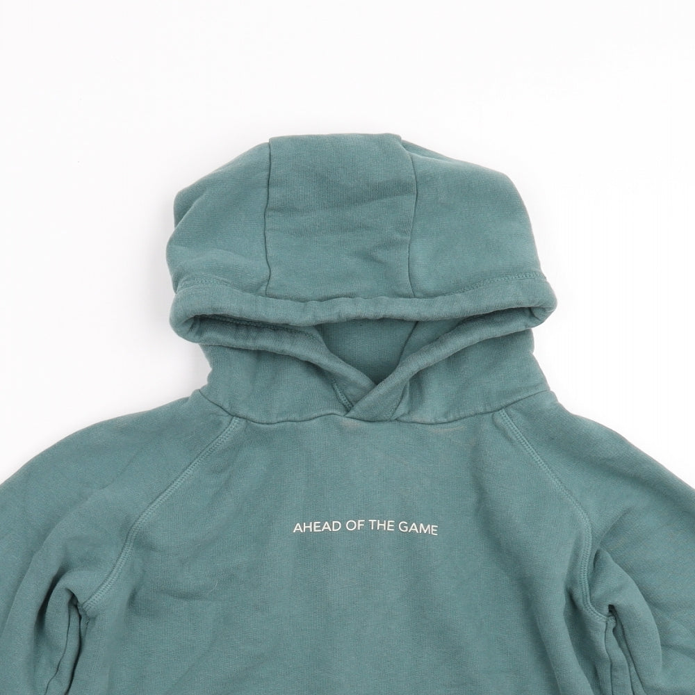 NEXT Boys Green   Pullover Hoodie Size 10 Years