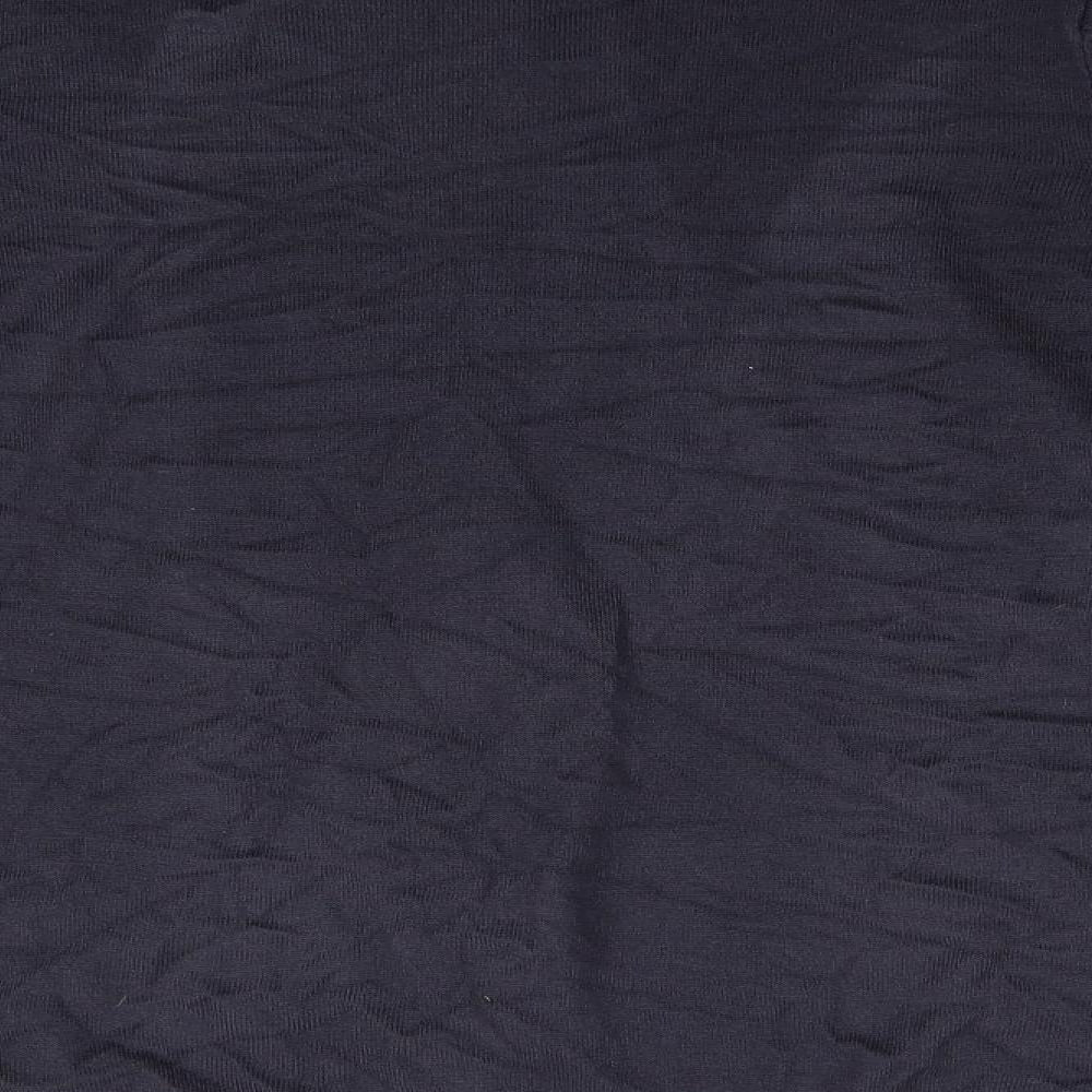 M&S Womens Blue  Knit Cardigan Jumper Size 24