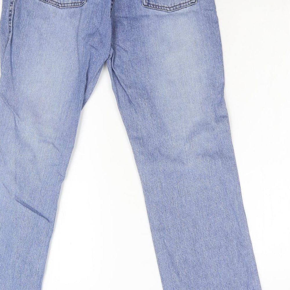 Cherokee Womens Blue  Denim Straight Jeans Size 14 L30 in