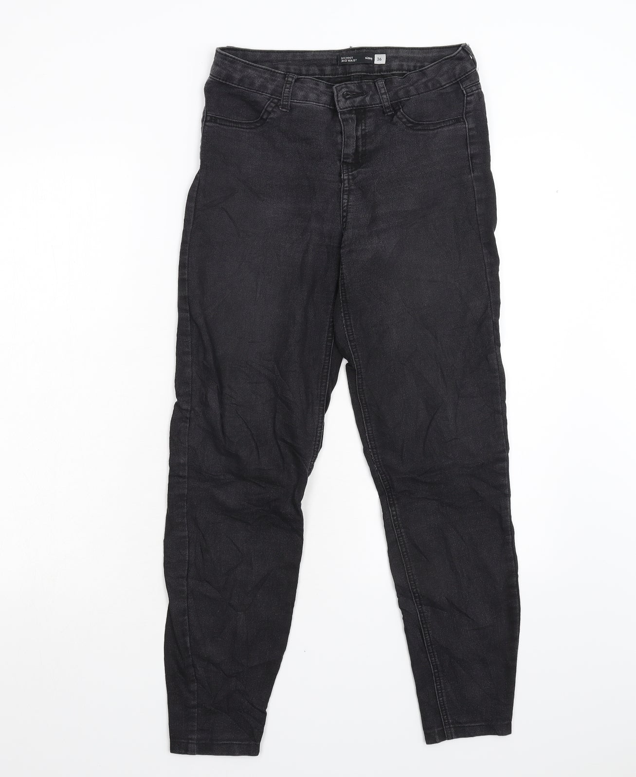 Sinsay Mens Black   Tapered Jeans Size 36 L27 in