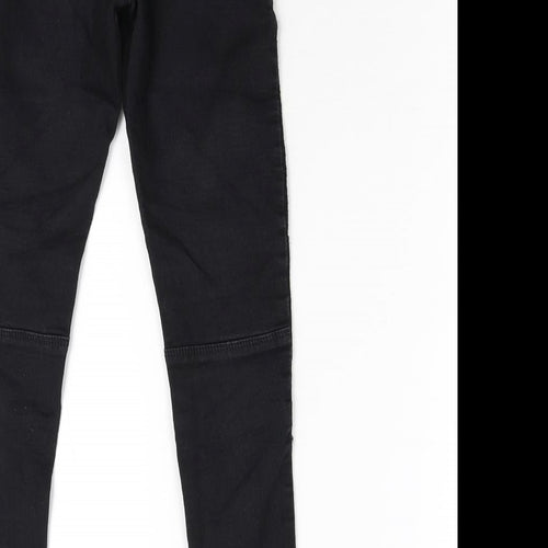 Destination Girls Black  Denim Skinny Jeans Size 11 Years