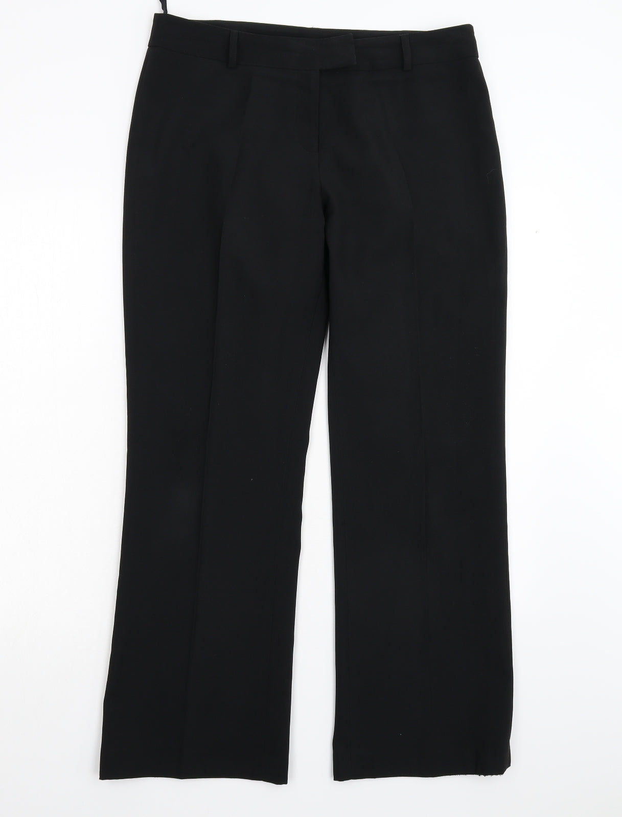 South Womens Black   Trousers  Size 12 L29 in