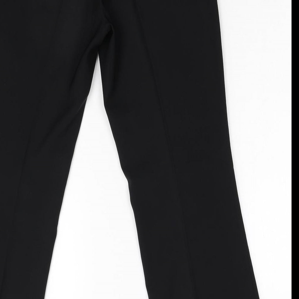 South Womens Black   Trousers  Size 12 L29 in