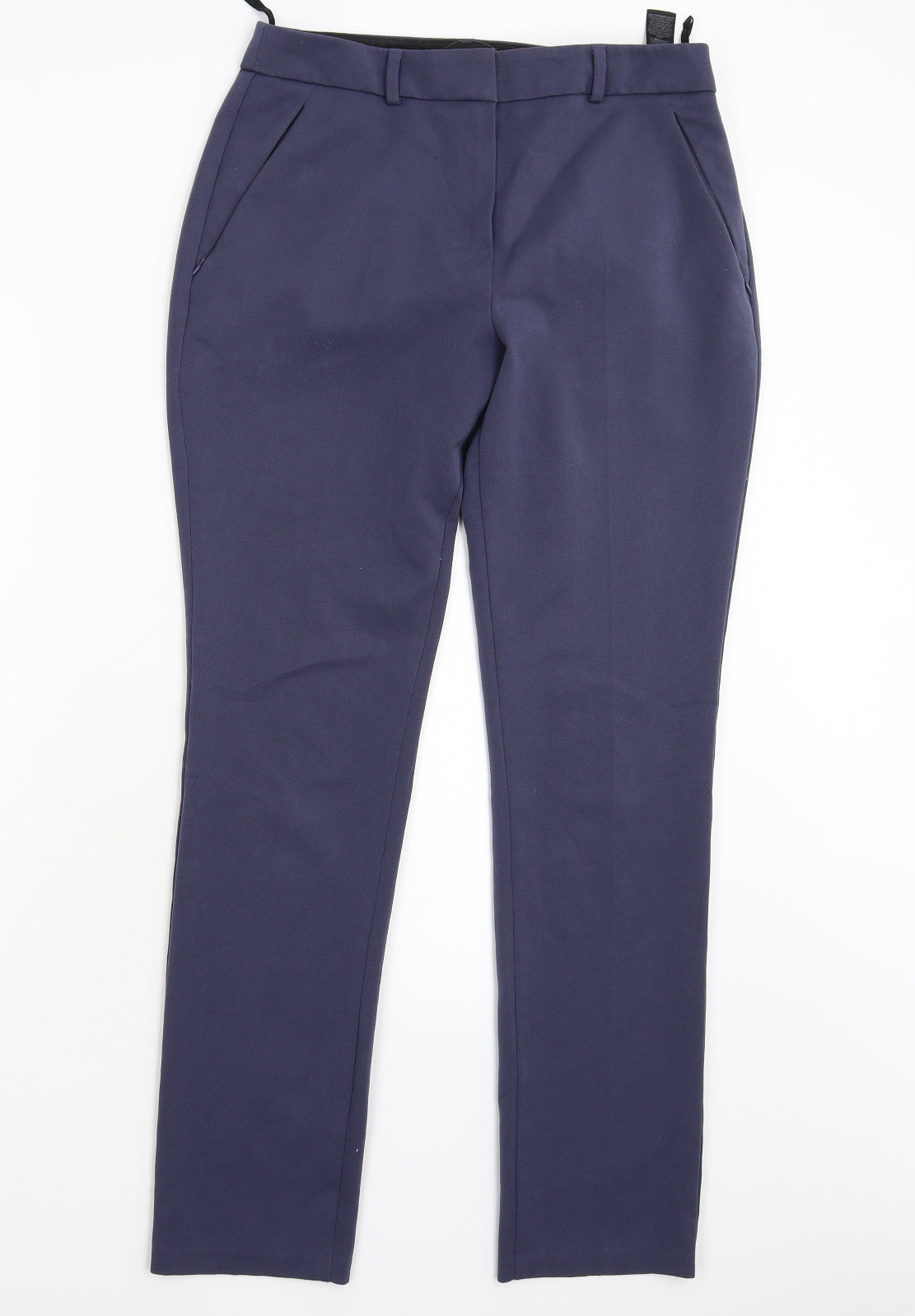 M&S Womens Blue   Trousers  Size 10 L30 in