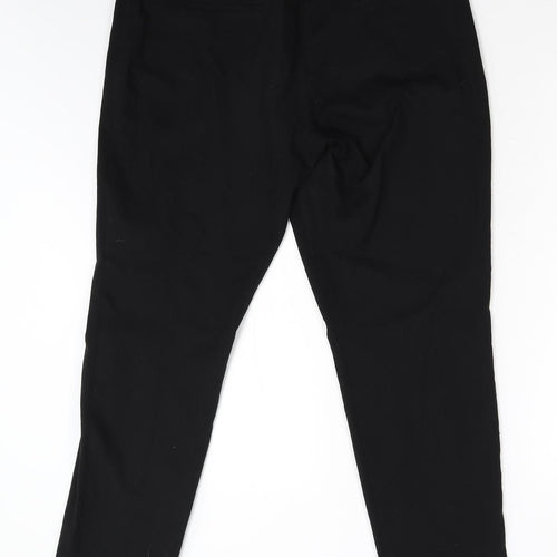 George Womens Black   Trousers  Size 14 L29 in