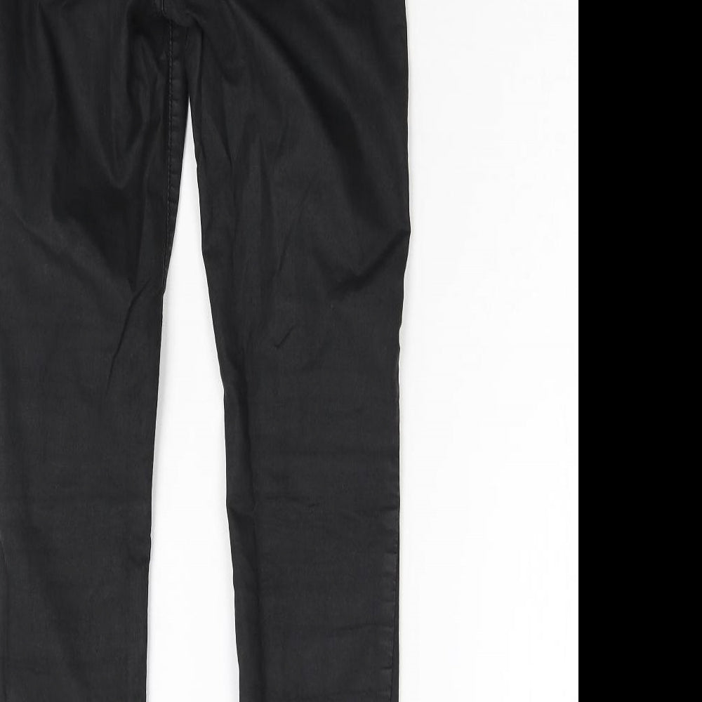 GUESS Womens Black  Denim Skinny Jeans Size 28 L28 in