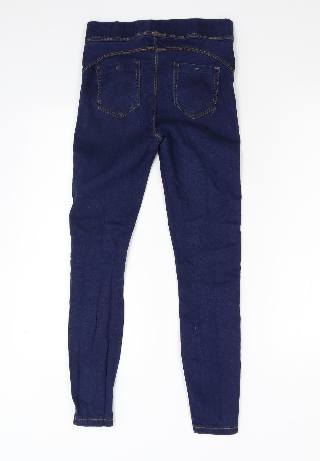 Primark Womens Blue  Denim Jegging Jeans Size 10 L28 in
