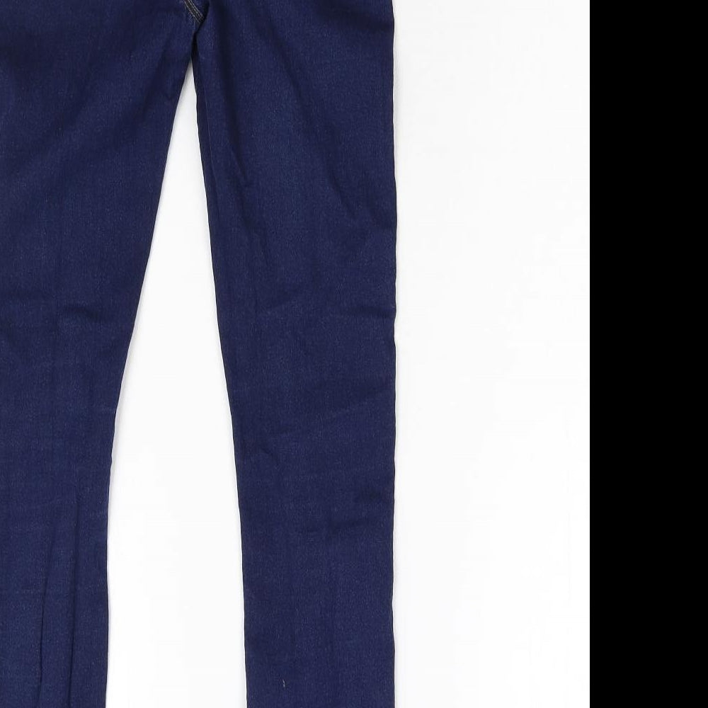 Primark Womens Blue  Denim Jegging Jeans Size 10 L28 in