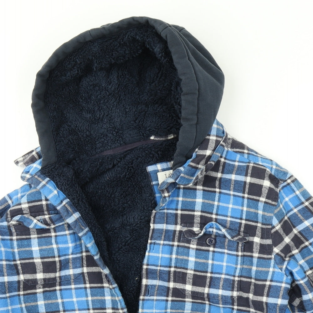 Lily & Dan Boys Multicoloured Plaid  Jacket  Size 11-12 Years