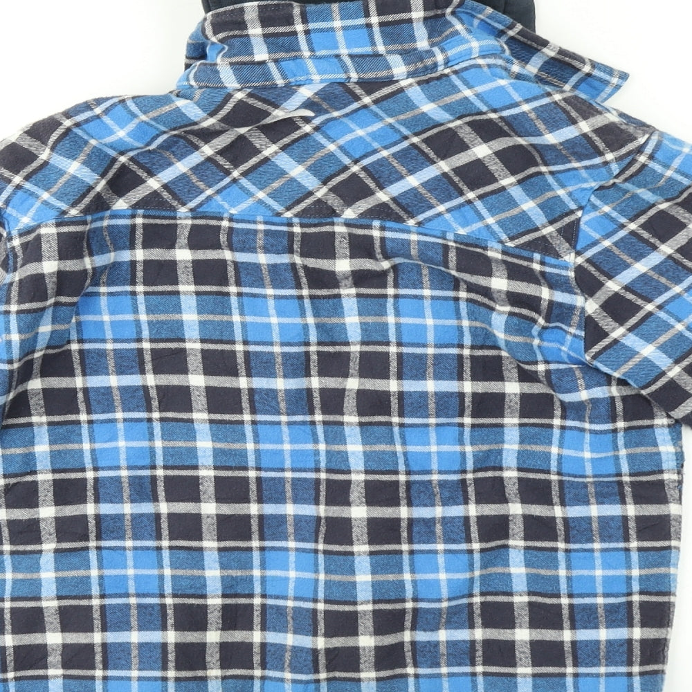Lily & Dan Boys Multicoloured Plaid  Jacket  Size 11-12 Years
