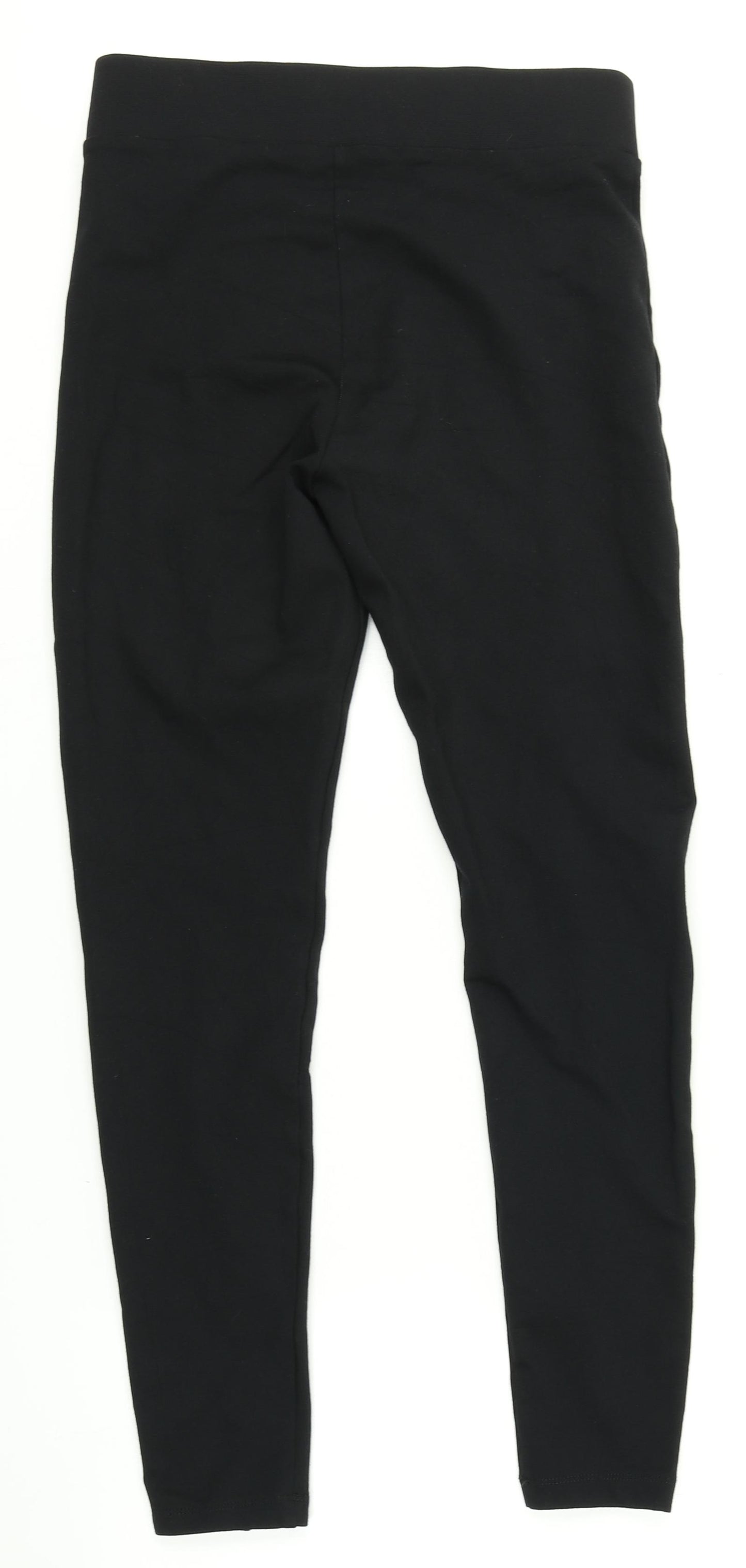 M&S Womens Black   Trousers  Size 12 L26 in