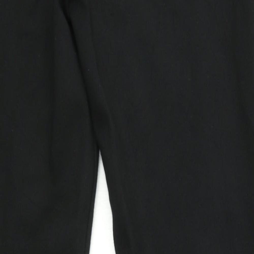 M&S Womens Black   Trousers  Size 12 L26 in