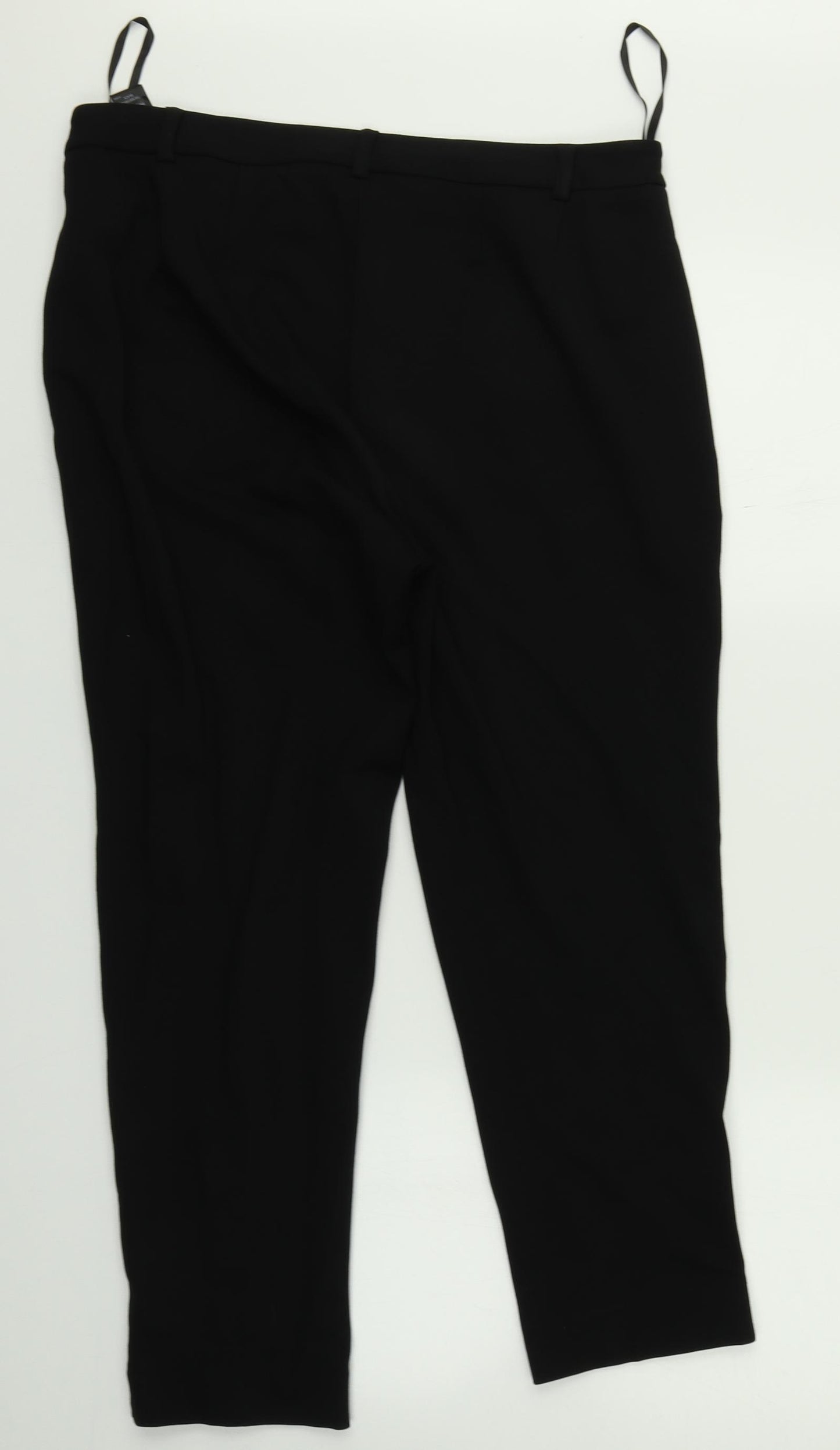 The Mia Womens Black   Trousers  Size 16 L26 in