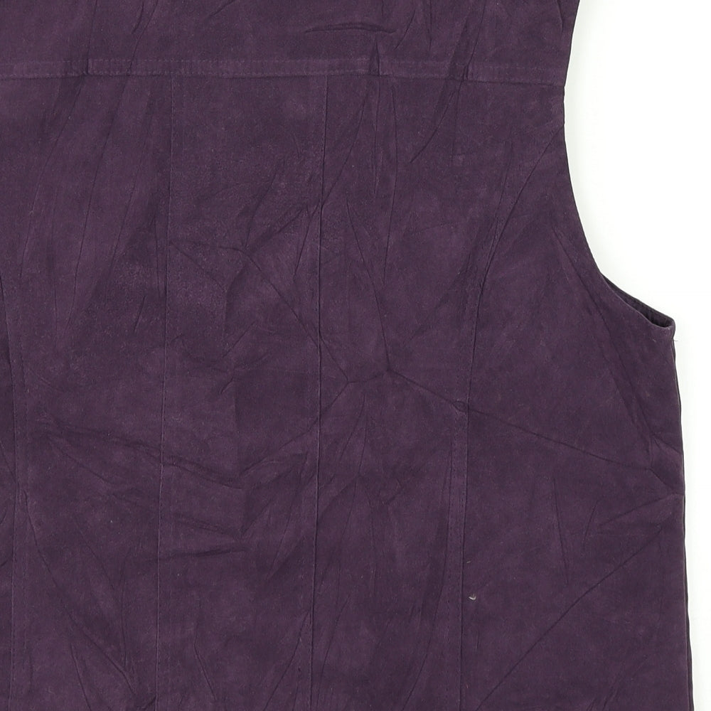 EMW Womens Purple   Vest Jumper Size M
