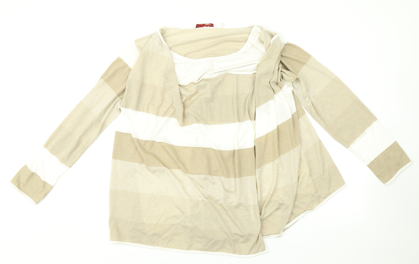 EMW Womens Multicoloured Striped Canvas Pullover Jumper Size L