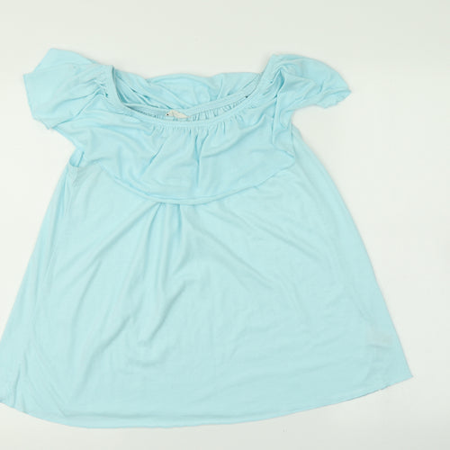 Candy Couture Womens Blue   Basic Tank Size 16