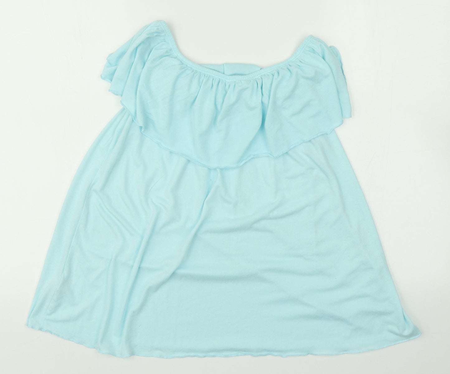 Candy Couture Womens Blue   Basic Tank Size 16