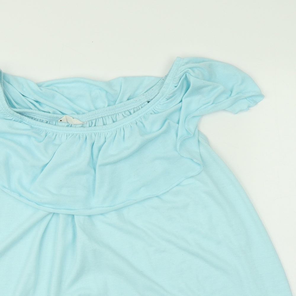 Candy Couture Womens Blue   Basic Tank Size 16