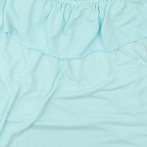 Candy Couture Womens Blue   Basic Tank Size 16