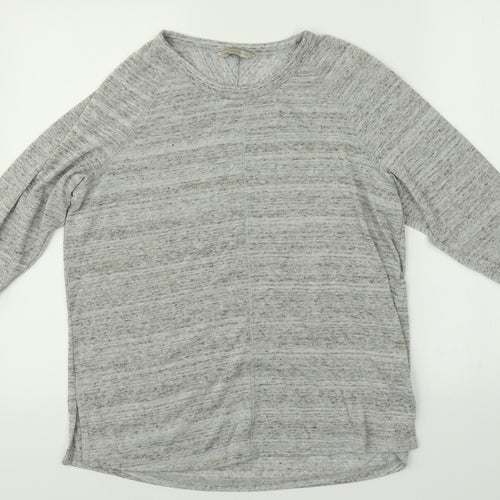 M&S Womens Grey   Basic T-Shirt Size 14