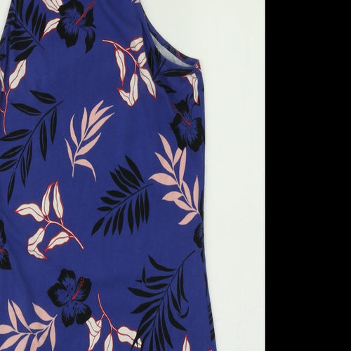 New Look Girls Blue Floral  Pencil Dress  Size 14-15 Years