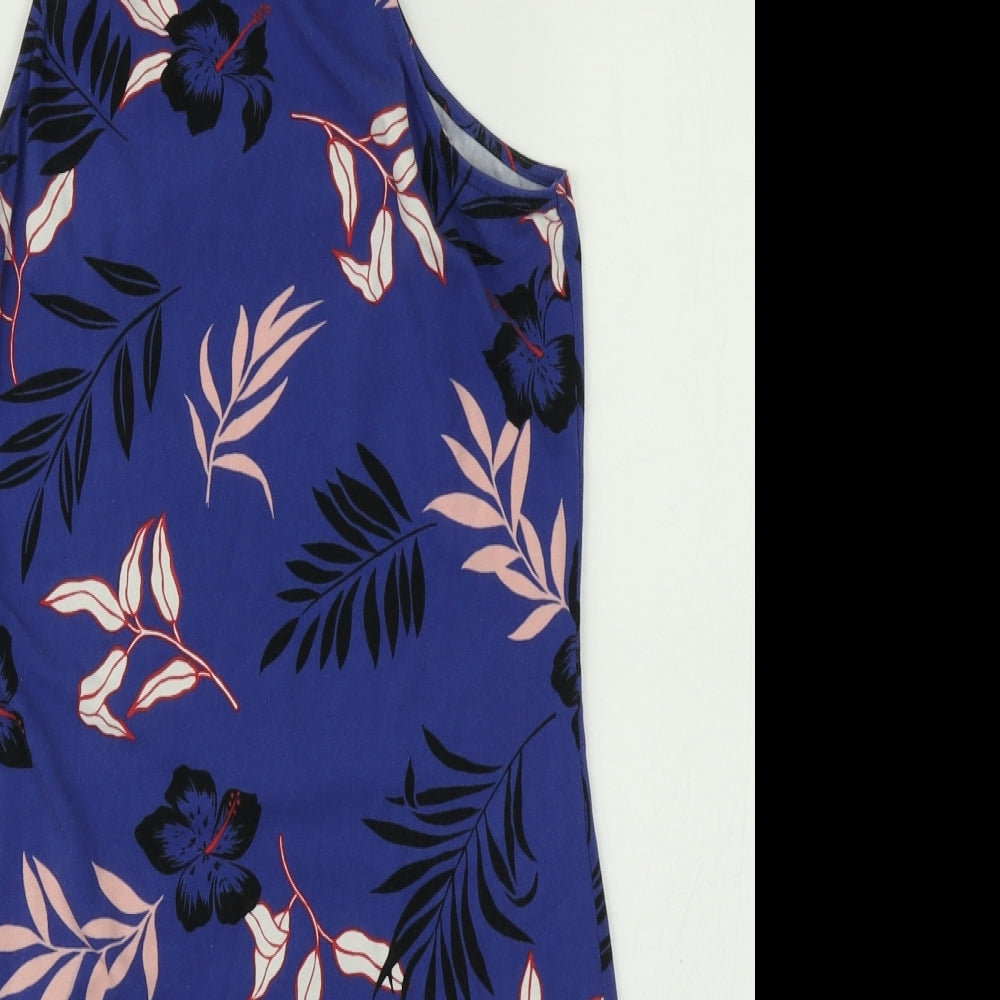 New Look Girls Blue Floral  Pencil Dress  Size 14-15 Years