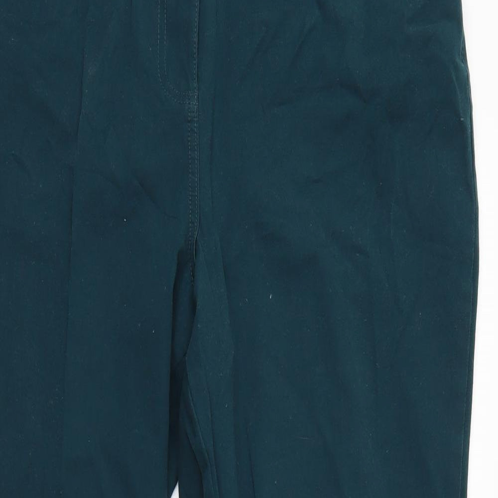 Maine Womens Green   Chino Trousers Size 18 L30 in