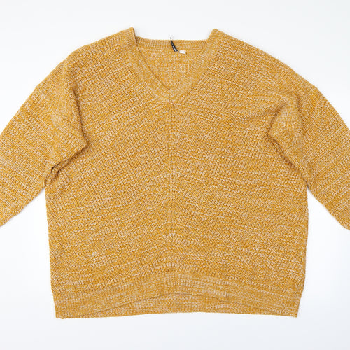 Capsule Womens Orange   Pullover Jumper Size L