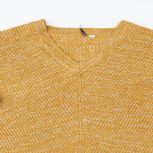 Capsule Womens Orange   Pullover Jumper Size L
