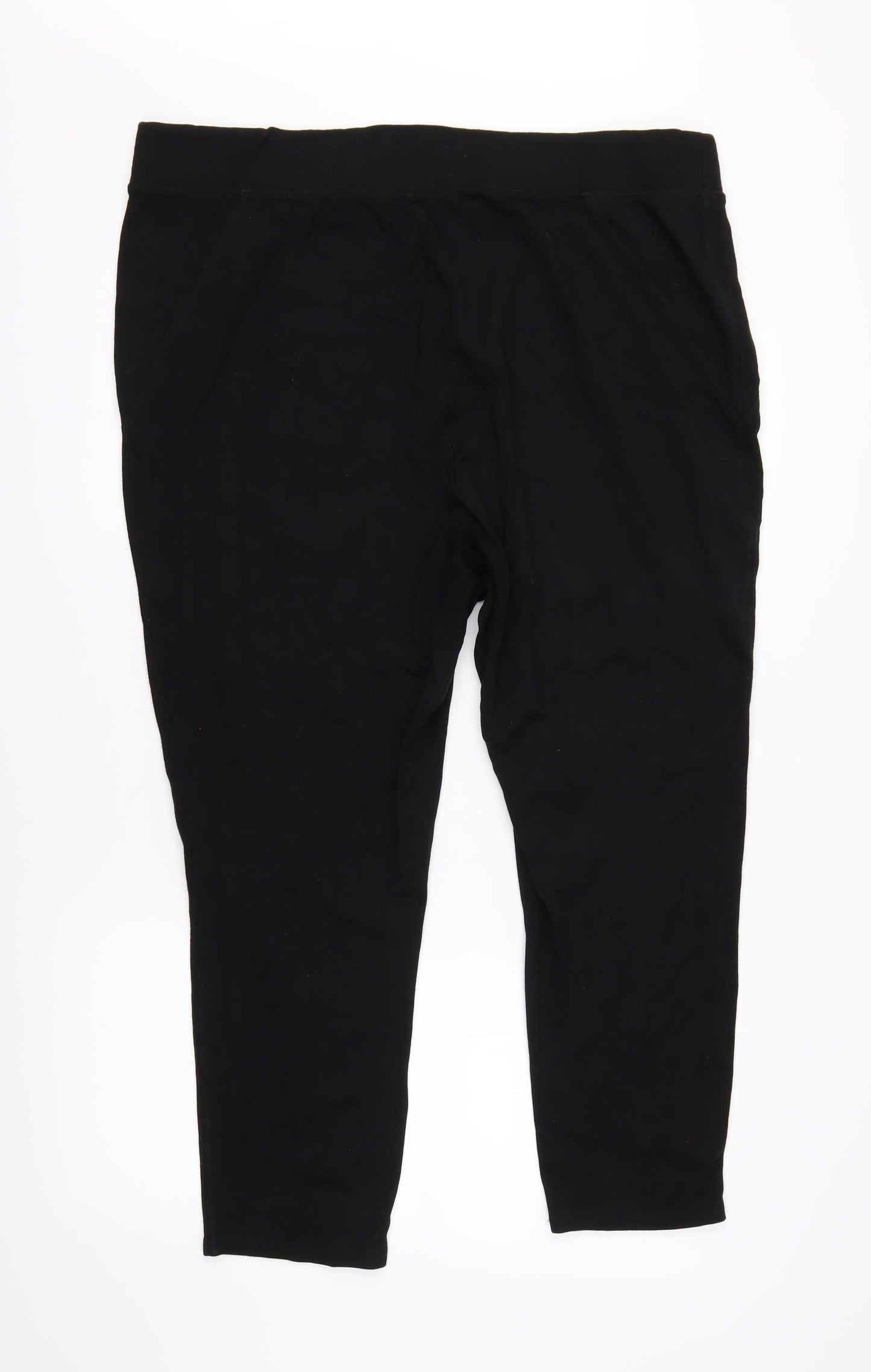 New Look Womens Black    Trousers Size 24 L28 in
