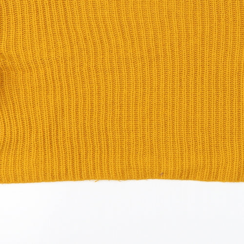 Primark Womens Orange Striped  Pullover Jumper Size 12