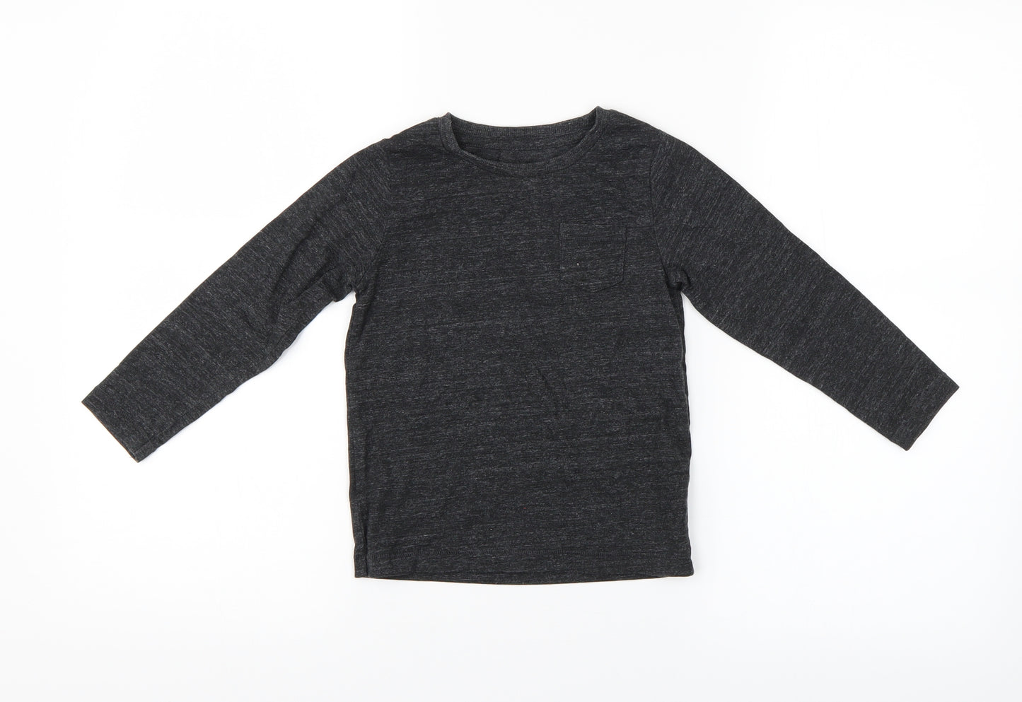 M&S Boys Grey   Basic T-Shirt Size 2-3 Years