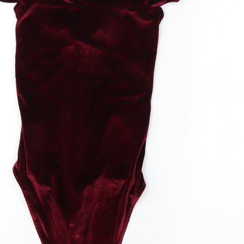 Miss Selfridge Womens Red   Unitard One-Piece Size 6