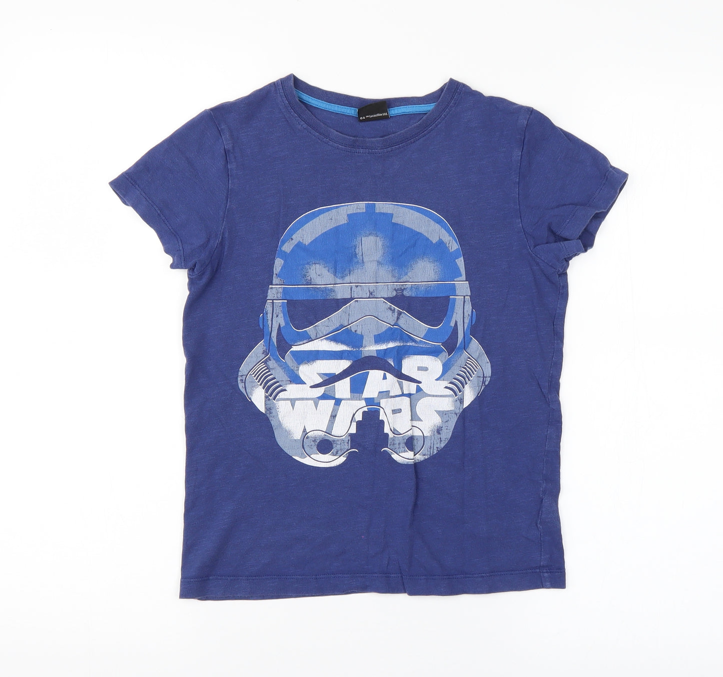 NEXT Boys Blue   Basic T-Shirt Size 8 Years  - Star Wars