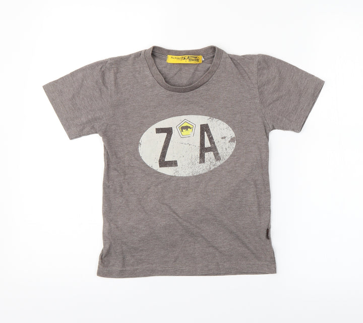 Preworn Boys Grey   Basic T-Shirt   - South Africa